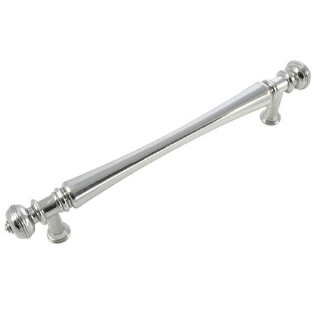 MNG 8" Oversize Vanilla Finial Pull, Polished Nickel, 9"o/a 20714